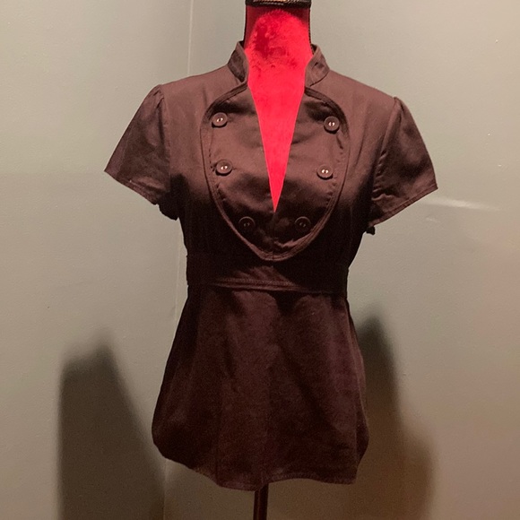 BCBGeneration Tops - BCBG Generation Black Cotton Top Size Medium